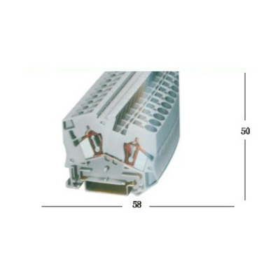 斜面回拉式直通（接地）FX,S-6